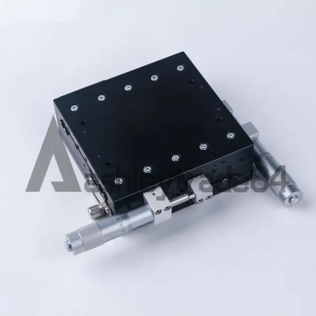 XY-Axis LY125-LM Stage Manual Slide Table Trimming platform 125*125mm 46mm