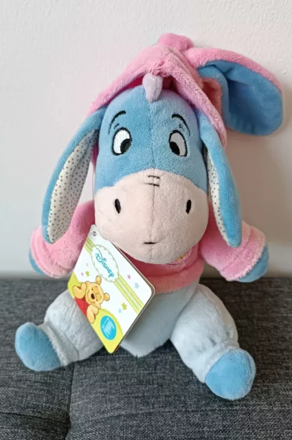 Peluche Plush Bourriquet Eeyore Winnie L'ourson The Pooh Disney Nicotoy 20cm New