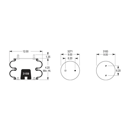 Firestone W013587410 Airspring