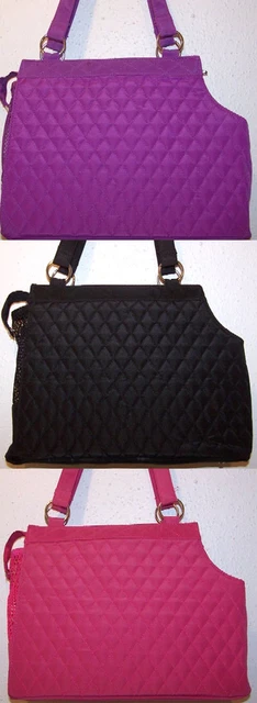 Adorable Quilted Hobo Tote Pet Carrier - Sale