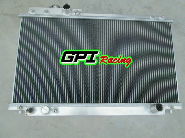 ALUMINUM RADIATOR FOR Toyota Supra MK4 JZA80 2JZ-GTE 3.0L Bi-Turbo RZ ...
