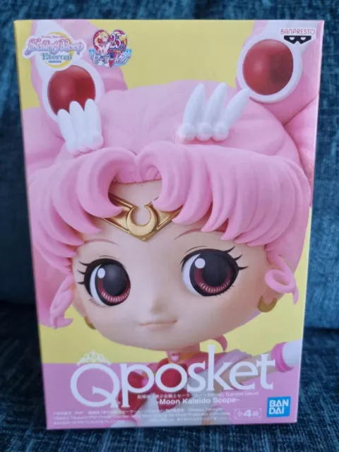 Sailor Moon Eternal 25th Anniversary Q Posket Chibi Moon Kaleidoscope Vers D NIB