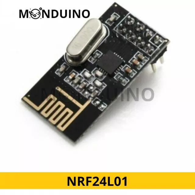 NRF24L01 avec 2,4 GHz module émetteur-récepteur sans fil WiFi Arduino MONDUINO