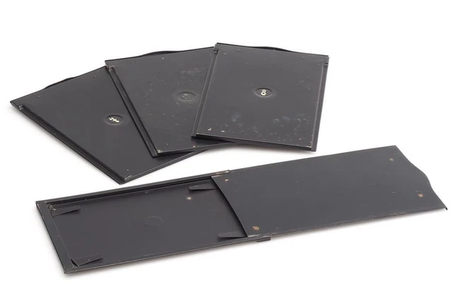 4x Metal Film Holder 4 3/8x6 11/16in Sheet-Film(1695489057)