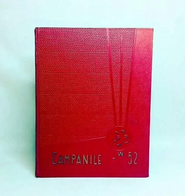 WOODROW WILSON HIGH School 1952 Yearbook CAMPANILE Long Beach CA 35.00