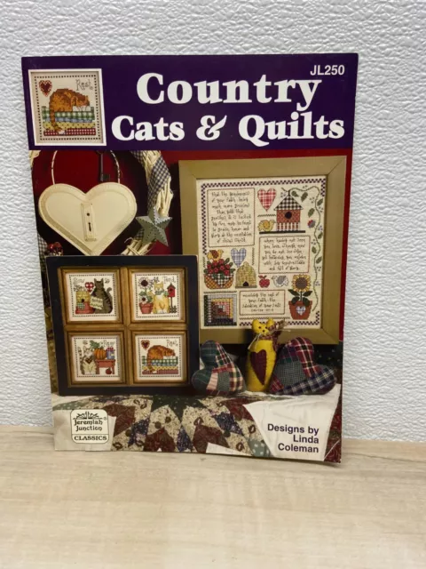 Jeremiah Junction Country Cats & Quilts Cross Stitch Single Pattern