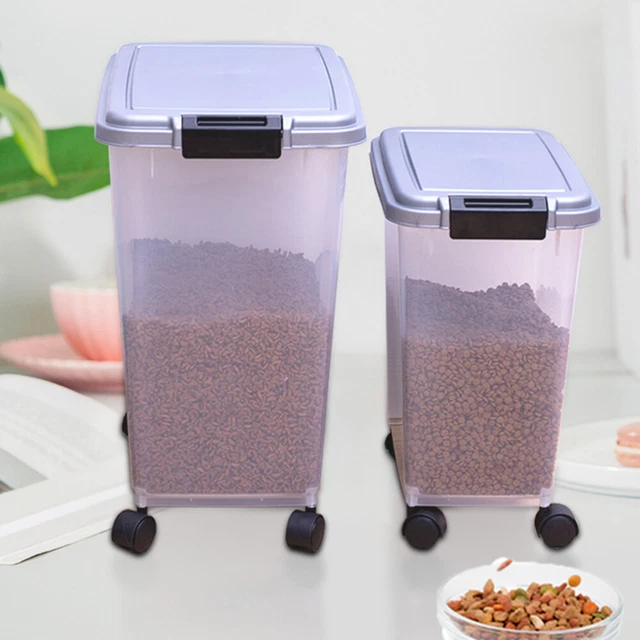 Set 2 Cuillères Doseuses Navaris Avec Pince - Mesure Nourriture Chien Chat Et Litière, Pratique Et Lave-Vaisselle