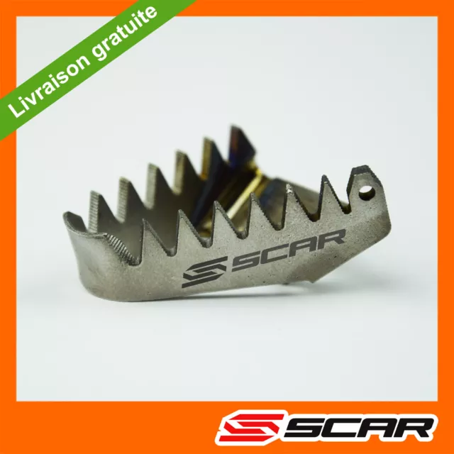 Embout Pedale Frein Titane Ktm 85 125 150 250 350 450 500 Sx Sxf Exc 16-24 Scar