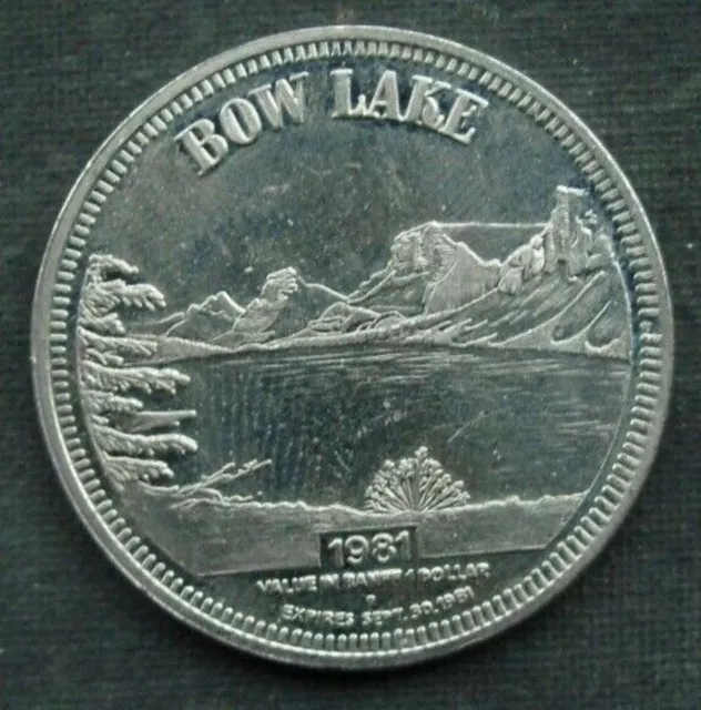 Kanada Dollar Münze 1981 Canada ++ Bow Lake Louise