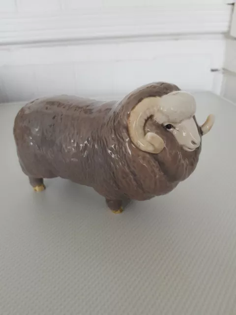 Rare Beswick Merino Ram Excellent condition No Damage Or Repairs Mod 1917