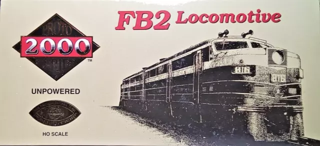 Proto 2000-FB2 Unpowered Locomotive-No. 8367-Lehigh Valley #583-HO scale Proto 2000-FB2 Unpowered Locomotive-No. 8367-Lehigh Valley #583-HO scale