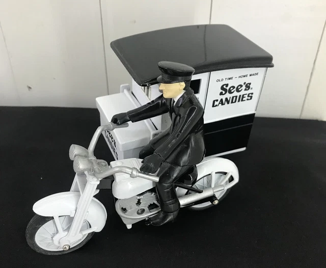 see's candy motorcycle sidecar