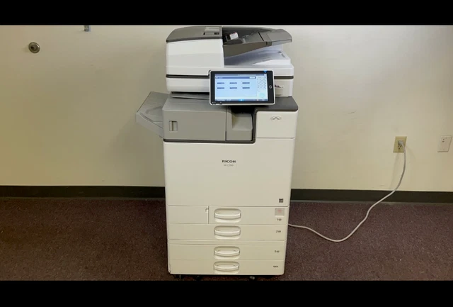 Ricoh IM C3500 Color Copier, Network Printer, Fax, Network Scanner, Finisher