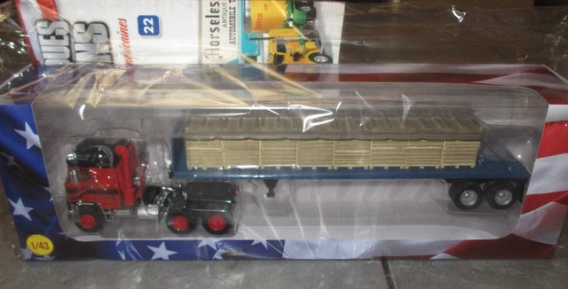 Semi-remorque Américain N°50 – Mack Série R 1975 – Ixo Altaya 1/43 – Neuf