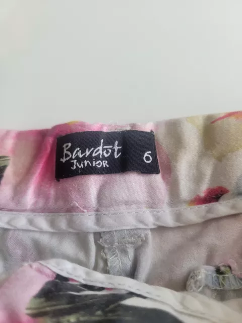 Bardot Junior Girls Shorts Size 6 3