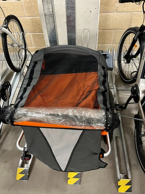 BELLELLI BIKE TAXI Child Bike Trailer Twin 2 Seater 80.00