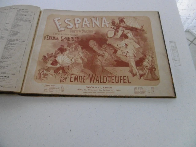 Recueil de  Valses  pour piano 1880 5
