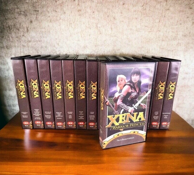 LOT OF 15 XENA Warrior Princess The Collector's Edition VHS Tapes Sci