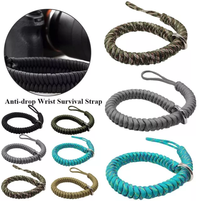 Camera Wrist Strap Survival Paracord Wrist Strap Outdoor Climbing Rope