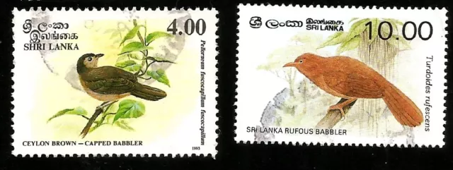 Sri Lanka Ceylon Birds Stamps Sri Lanka Ceylon Vögel Briefmarken Wunderschön