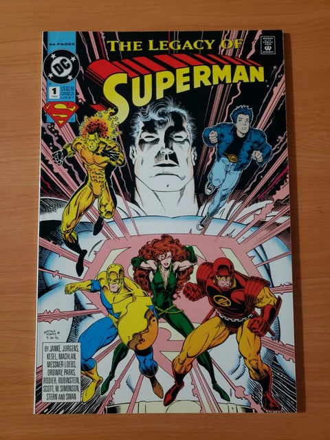 Legacy of Superman #1 One-Shot Direct Market ~ NEAR MINT NM ~ 1993 DC Comics