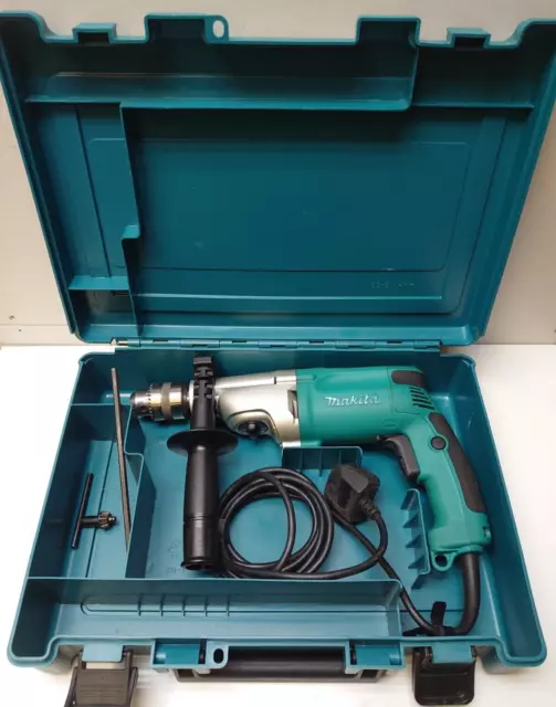 Makita HP2050 Percussion Drill 13mm Keyed Chuck 2-Speed - 240V