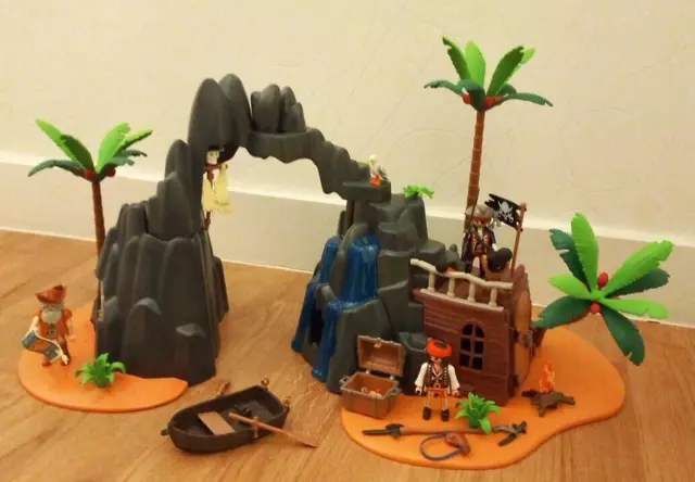 Playmobil Pirateninsel (mit viel Zubehör)