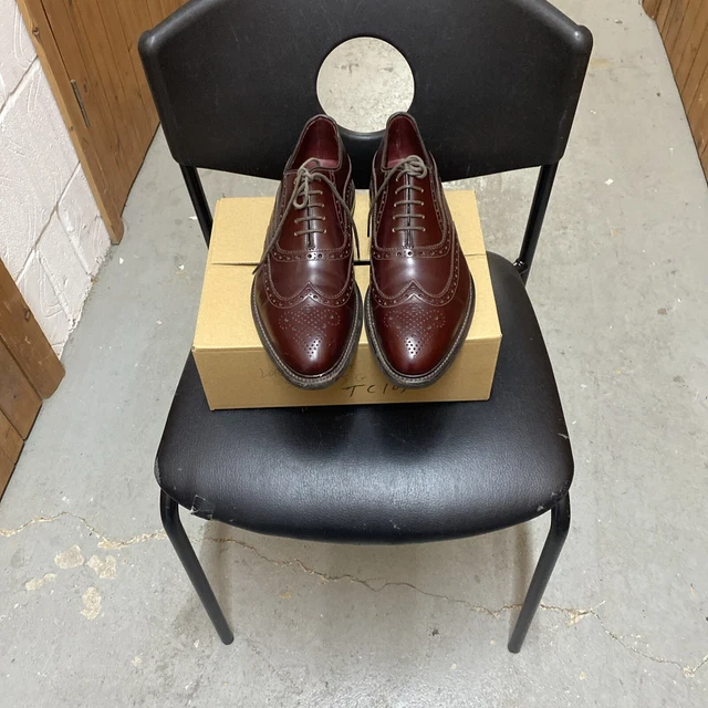 LOAKE MENS SHOES 262 Full Brogue Formal Oxford Lace Up Leather