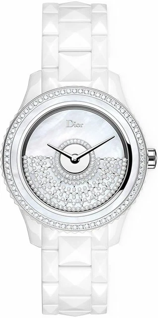 Christian Dior VIII Grand Ceramic Diamond New Women's Luxury Watch CD124BE4C001