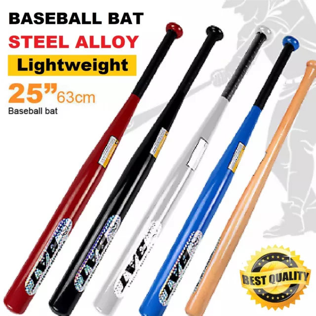 Aluminium Baseball Bat 25inch 63CM Safety Defense Sports Weapon Bat Lightweight