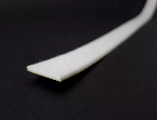 Filzband selbstklebend weiß 2mm Profi-Qualität Filzstreifen 10mm bis 100mm breit