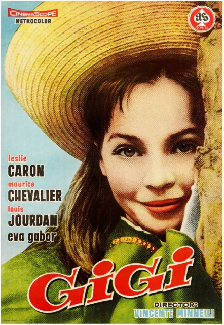 FILM GIGI Rfne-POSTER HQ 80x110cm d'une AFFICHE CINéMA