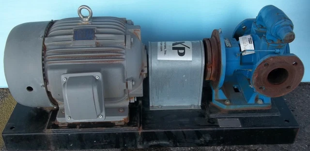 Viking Pump / Idex  Skid Mounted Motor Driven 4" Positive Displacement Pump