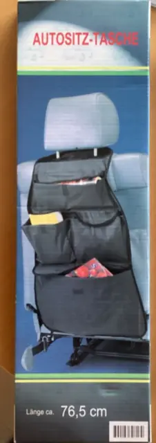 Auto Rücksitztasche Rückenlehnentasche Organizer KFZ Spielzeugtasche Sitzschutz