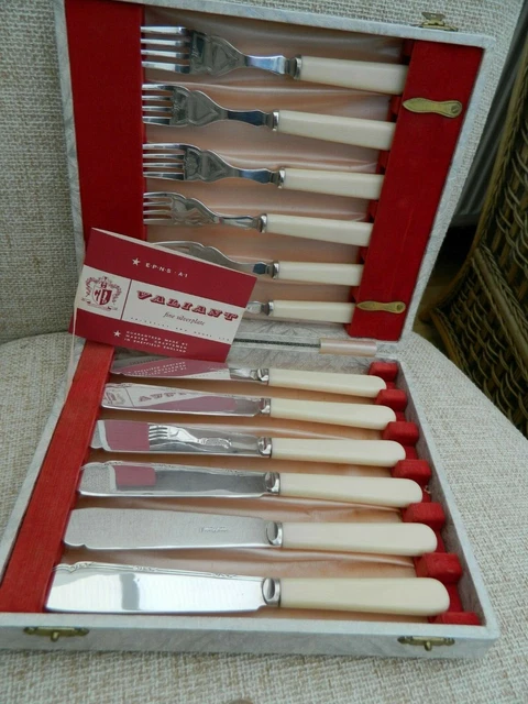 Chrome plated sales nickel silver cutlery