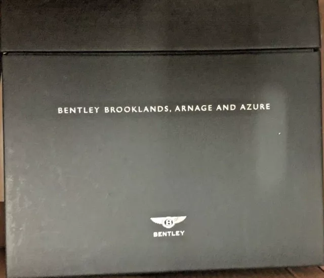 Bentley Brooklands Arnage Azure Boxed Brochure Set 2007-2009