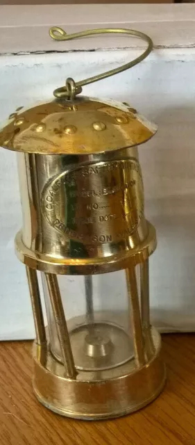 3.5 inch ornamental Coalface Safety Miners Lamp