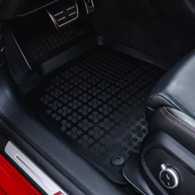 Satz Fußmatten und Matte für Seat LEON III (MK3) ST. oberer Kofferraumboden 2014 2