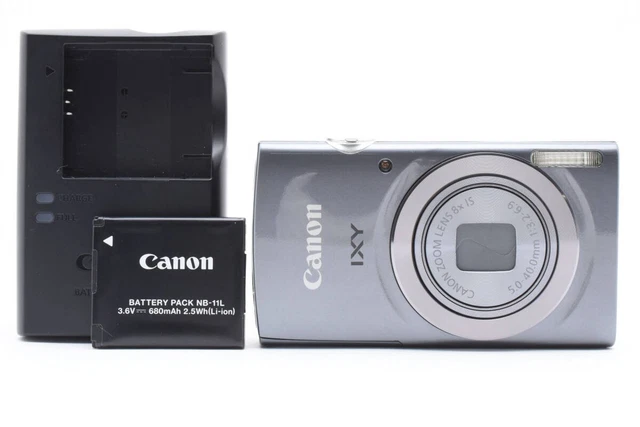 CANON IXY160 SILVER Pc2196 Compact Camera Digital 2754