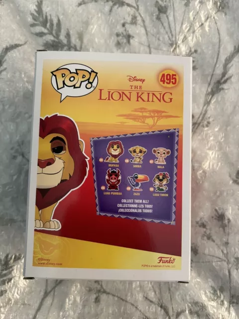 Funko Pop Disney Lion King Spirit Blue Mufasa Pop In The Box Exclusive #495 3