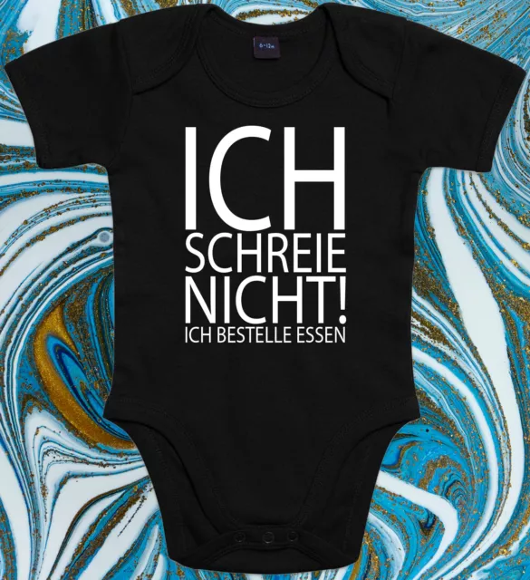 Bestelle Essen Baby Body Bodysuit Strampler Geschenk 100% Baumwolle 4 Größen