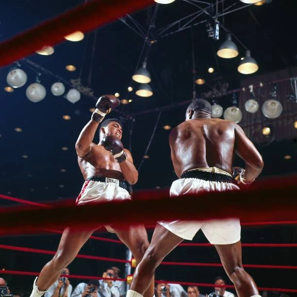WORLD HEAVYWEIGHT TITLE Muhammad Ali V Sonny Liston 1964 Old Boxing ...