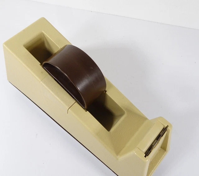 SCOTCH 3M HEAVYDUTY C25 Weighted Tape Dispenser Model 28000 Vintage