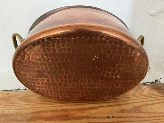 Vintage French copper Havard casserole dish / stew pan Vintage French copper Havard casserole dish / stew pan