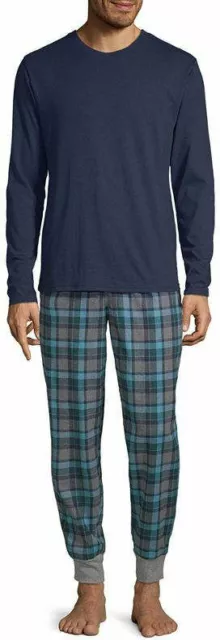 Men's Stafford Flannel Pants and Long Sleeve Tee Pajama Set, Colors/Sizes   ()