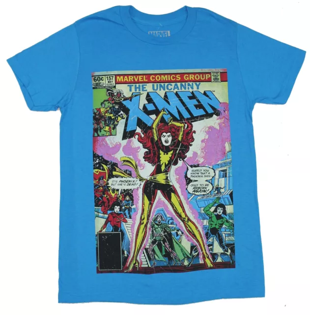 X-Men Marvel Adult New T-Shirt - Dark Phoenix Cover 157 Pic