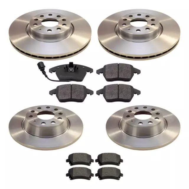 Bremsen Set komplett für VW Passat 3C B6 B7 CC Tiguan Altea Bremsscheiben