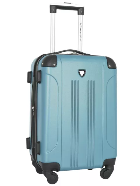 20" Hardside Expandable Rolling Carry-on Luggage Travel Suitcase Wheels Upright