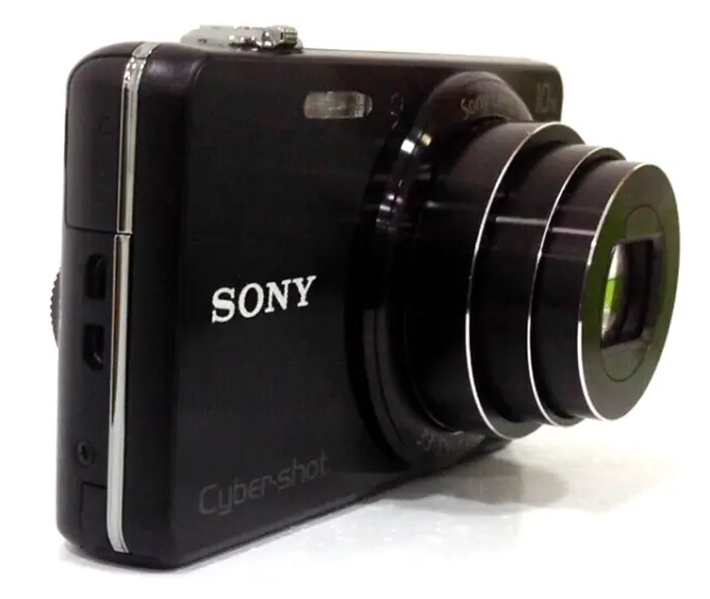 Sony Cybershot DSC-WX200 18,2 megapixel fotocamera digitale compatta nera.