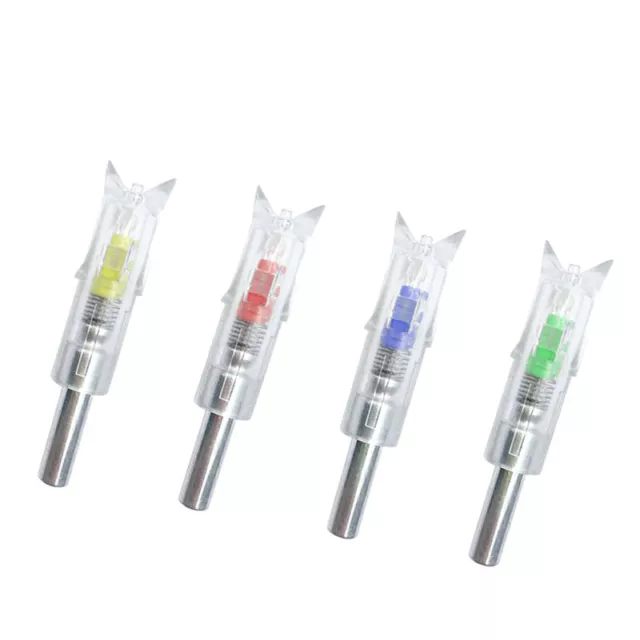 3pcs LED Crossbow Lighted Nocks Arrow Tail Archery ID 0.297"-0.302" Bolt 7.6MM 3
